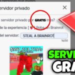 Servidores Privados Gratis en Roblox para Jugar Steal a Brainrot